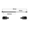 AMORTIGUADOR COFRE LIBERTY JEEP 60016