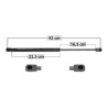 AMORTIGUADOR 5TA PUERTA PATRIOT JEEP 33417