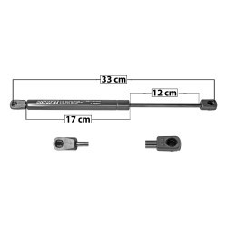 AMORTIGUADOR COFRE EXPLORER FORD 35109