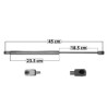 AMORTIGUADOR VIDRIO TRASERO LIBERTY JEEP 18479