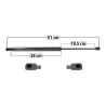 AMORTIGUADOR 5TA PUERTA TRAIL BLAZER CHEVROLET 22459