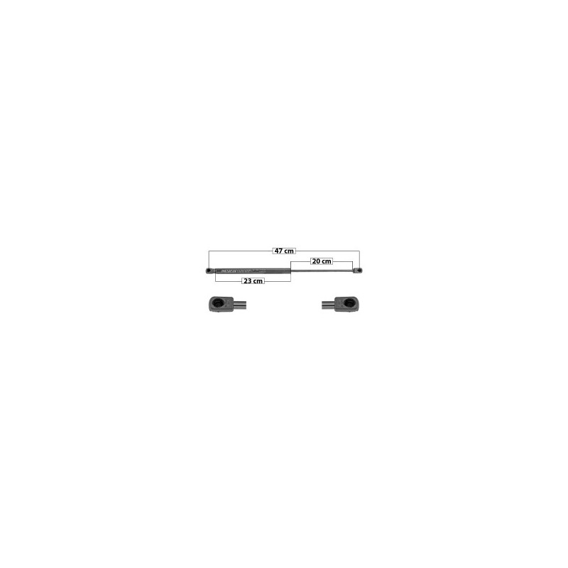 AMORTIGUADOR 5TA PUERTA S-CROSS SUZUKI 51055