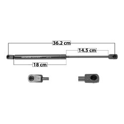 AMORTIGUADOR COFRE F-150 FORD 50890