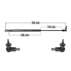 AMORTIGUADOR 5TA PUERTA GRAND CHEROKEE JEEP 60035