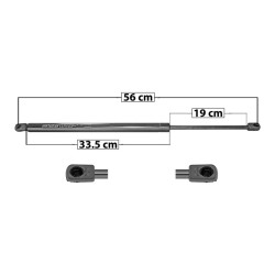 AMORTIGUADOR 5TA PUERTA EXPLORER FORD 33406