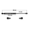 AMORTIGUADOR CAJUELA FOCUS FORD 50748