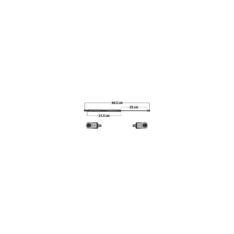 AMORTIGUADOR 5TA PUERTA CR-V HONDA 60142