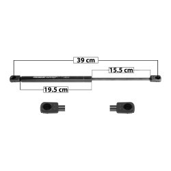 AMORTIGUADOR COFRE EUROVAN VOLKSWAGEN 33446