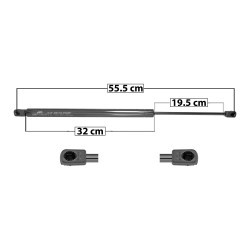 AMORTIGUADOR 5TA PUERTA ESCAPE FORD 60329