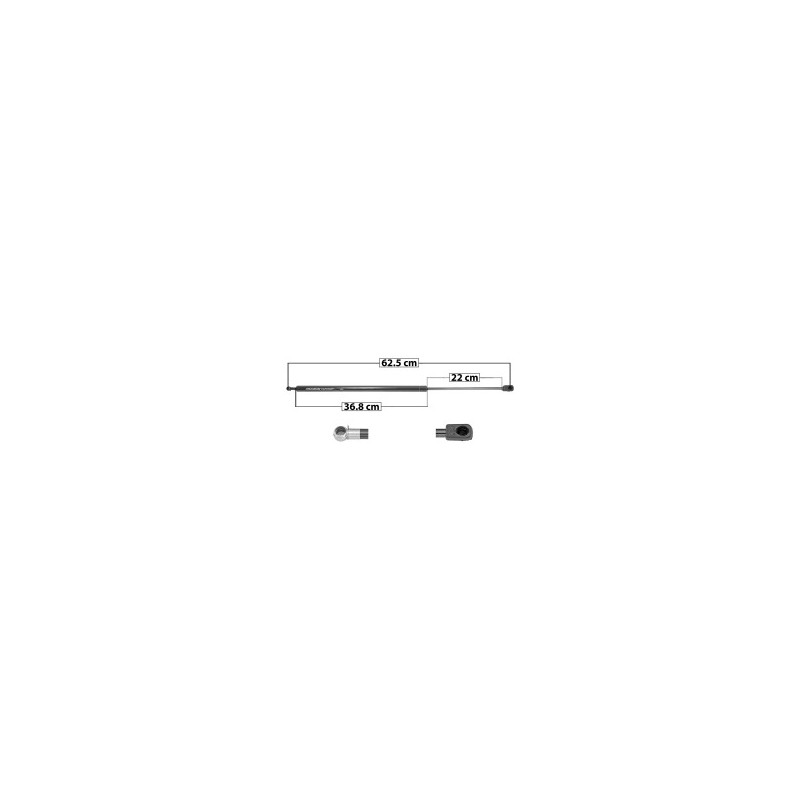 AMORTIGUADOR COFRE ACADIA GMC 50806