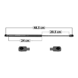 AMORTIGUADOR UNIVERSAL VARIOS UNIVERSAL 39298