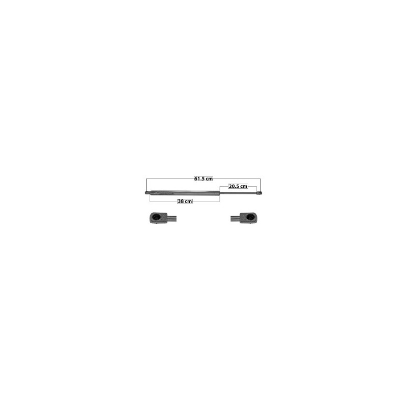 AMORTIGUADOR 5TA PUERTA AEROSTAR FORD 60139