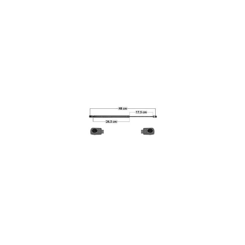AMORTIGUADOR 5TA PUERTA CALIBER DODGE 60031