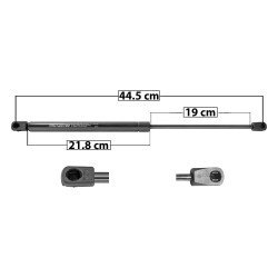 AMORTIGUADOR VIDRIO TRASERO EXPLORER FORD 50934
