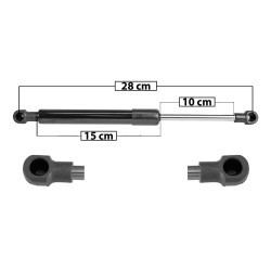 AMORTIGUADOR CAJUELA FIGO FORD 50992