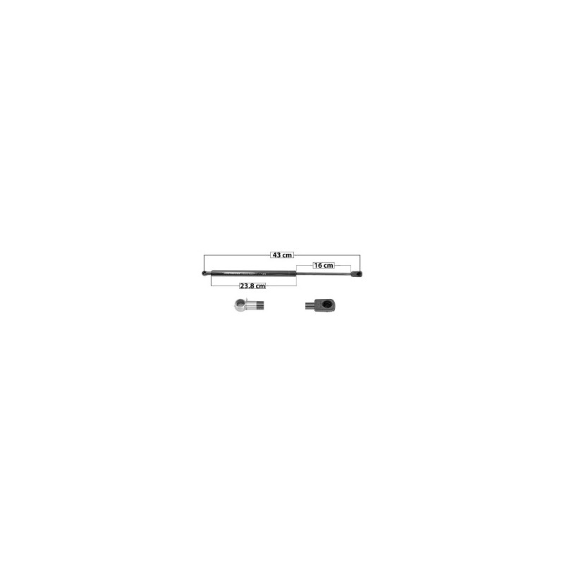 AMORTIGUADOR 5TA PUERTA MATRIX TOYOTA 50784 | Refaccionaria La…