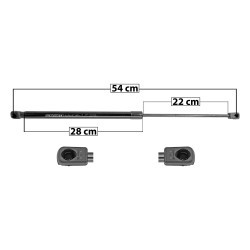 AMORTIGUADOR 5TA PUERTA A1 AUDI 49030