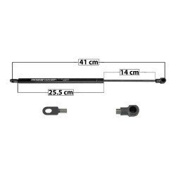 AMORTIGUADOR VIDRIO TRASERO QX56 INFINITI 33421