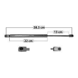 AMORTIGUADOR VIDRIO TRASERO GRAND CHEROKEE JEEP 33514