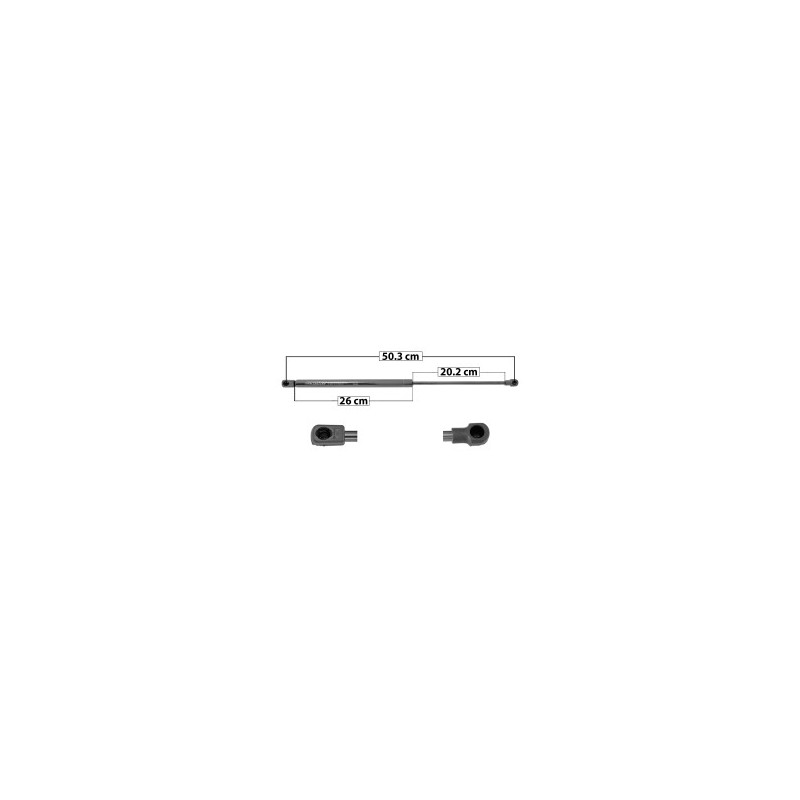 AMORTIGUADOR 5TA PUERTA A3 AUDI 50945