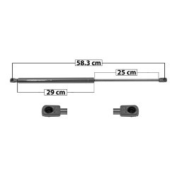 AMORTIGUADOR UNIVERSAL VARIOS UNIVERSAL 39299