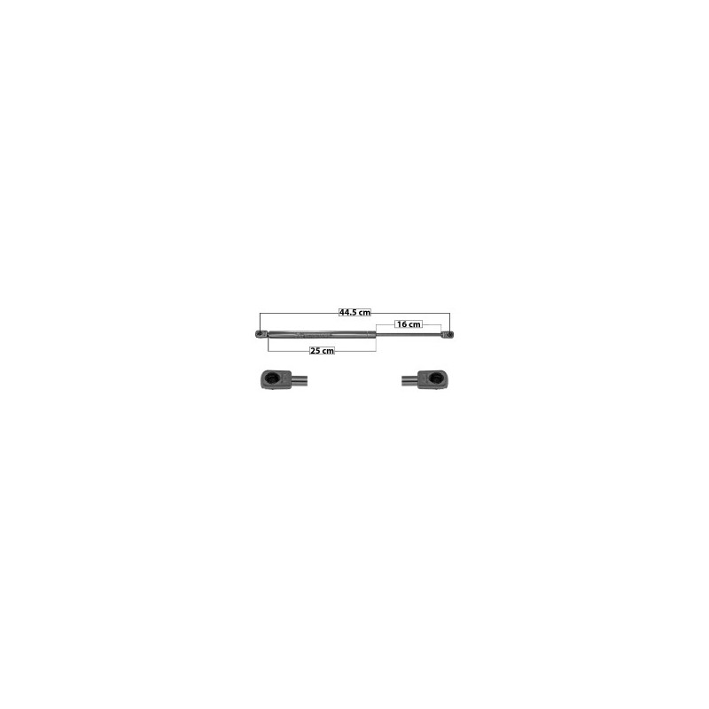 AMORTIGUADOR VIDRIO TRASERO SUBURBAN CHEVROLET 60202