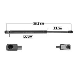 AMORTIGUADOR VIDRIO TRASERO GRAND CHEROKEE JEEP 60036