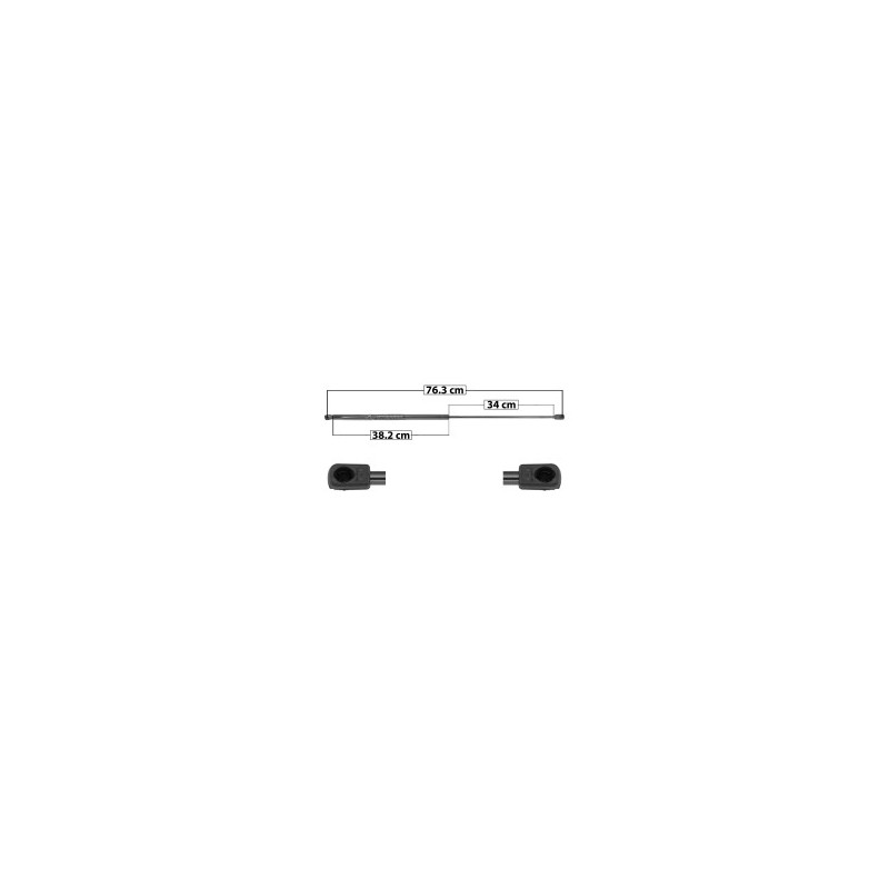AMORTIGUADOR COFRE A4 AUDI 60059