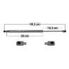AMORTIGUADOR 5TA PUERTA PATHFINDER NISSAN 50894