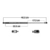 AMORTIGUADOR COFRE AVIATOR LINCOLN 50759
