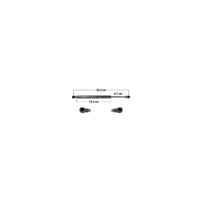 AMORTIGUADOR VIDRIO 5TA PUERTA TOUAREG VOLKSWAGEN 50791