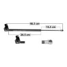 AMORTIGUADOR VIDRIO TRASERO PATHFINDER NISSAN 33425