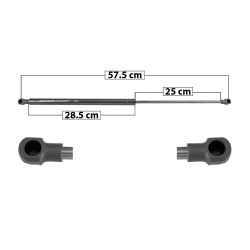 AMORTIGUADOR COFRE LEON SEAT 51074