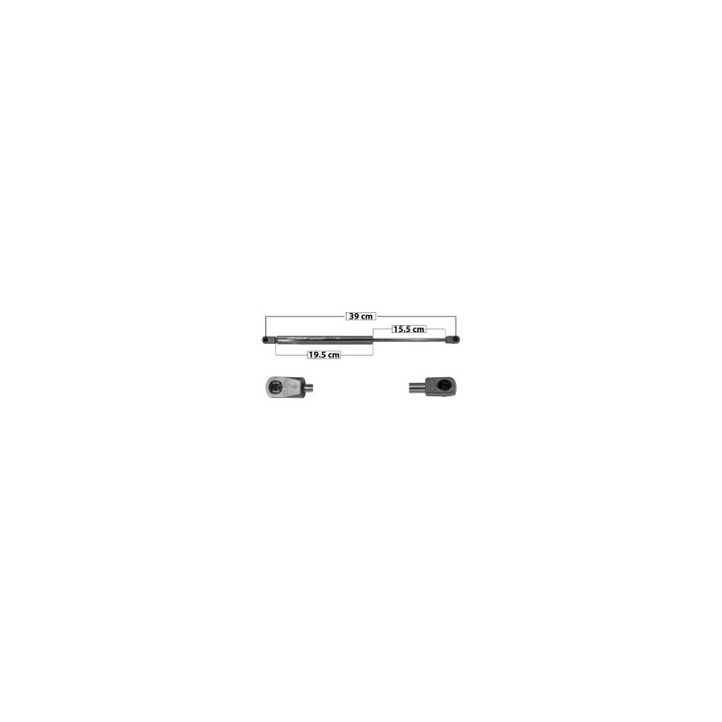 AMORTIGUADOR COFRE LOBO FORD 51198