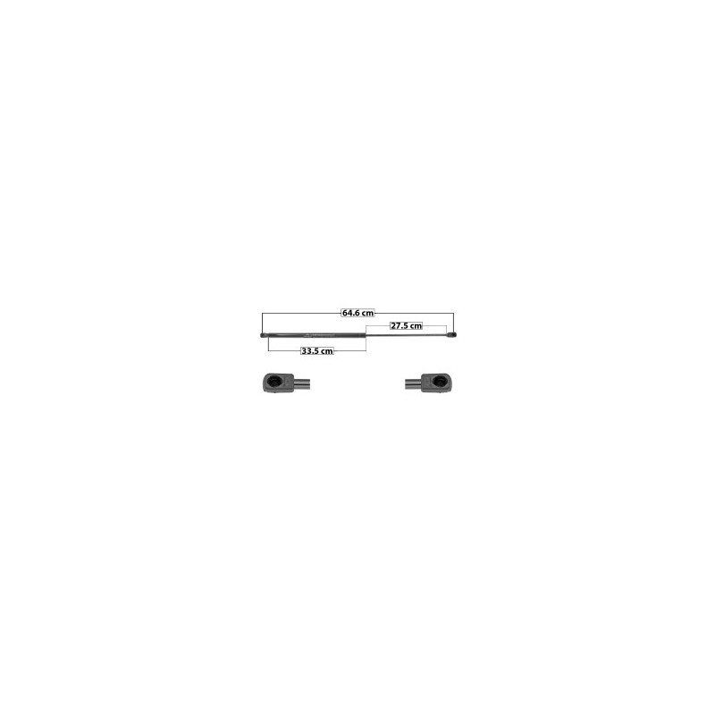AMORTIGUADOR COFRE CLASE-C MERCEDES-BENZ 60089