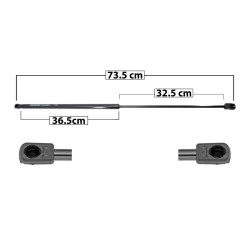 AMORTIGUADOR COFRE GOLF VOLKSWAGEN 51204
