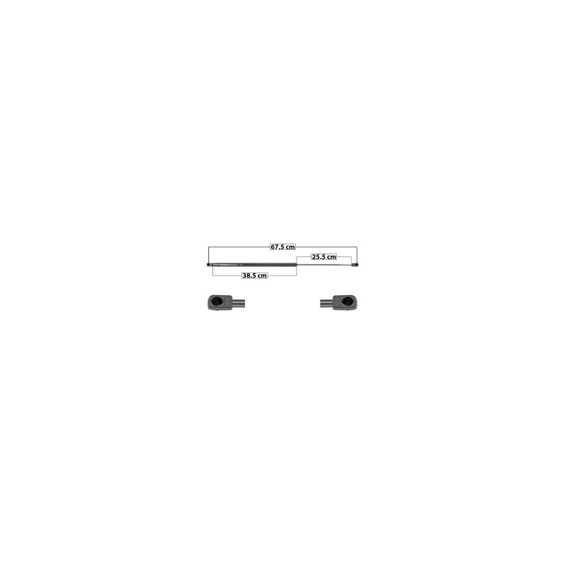 AMORTIGUADOR CAJUELA BEETLE VOLKSWAGEN 51091