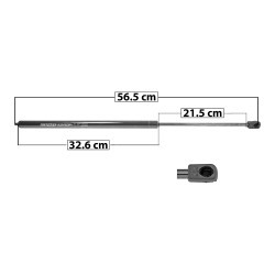 AMORTIGUADOR COFRE CLASE-C MERCEDES-BENZ 50821