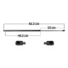 AMORTIGUADOR 5TA PUERTA TRANSITT FORD 35117