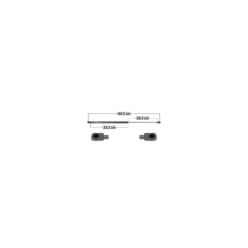 AMORTIGUADOR 5TA PUERTA ML MERCEDES-BENZ 50952
