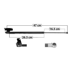 AMORTIGUADOR VIDRIO TRASERO PATHFINDER NISSAN 33426