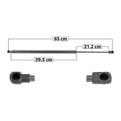 AMORTIGUADOR COFRE TUNDRA TOYOTA 51155