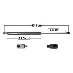 AMORTIGUADOR 5TA PUERTA TAURUS FORD 35115