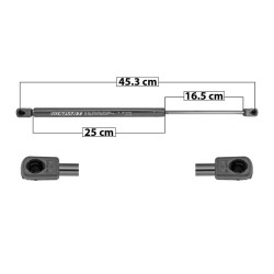 AMORTIGUADOR COFRE TIBURON HYUNDAI 51042